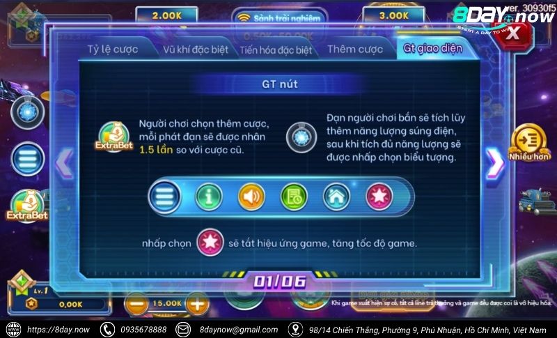 Bắn Cá 8DAY - Sảnh game bắn cá đổi thưởng uy tín #1 Việt Nam 9 Giao dien sanh Ban Ca 8Day - Hinh 6
