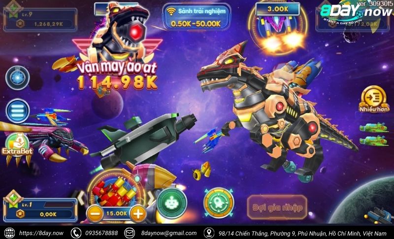 Bắn Cá 8DAY - Sảnh game bắn cá đổi thưởng uy tín #1 Việt Nam 10 Giao dien sanh Ban Ca 8Day - Hinh 7
